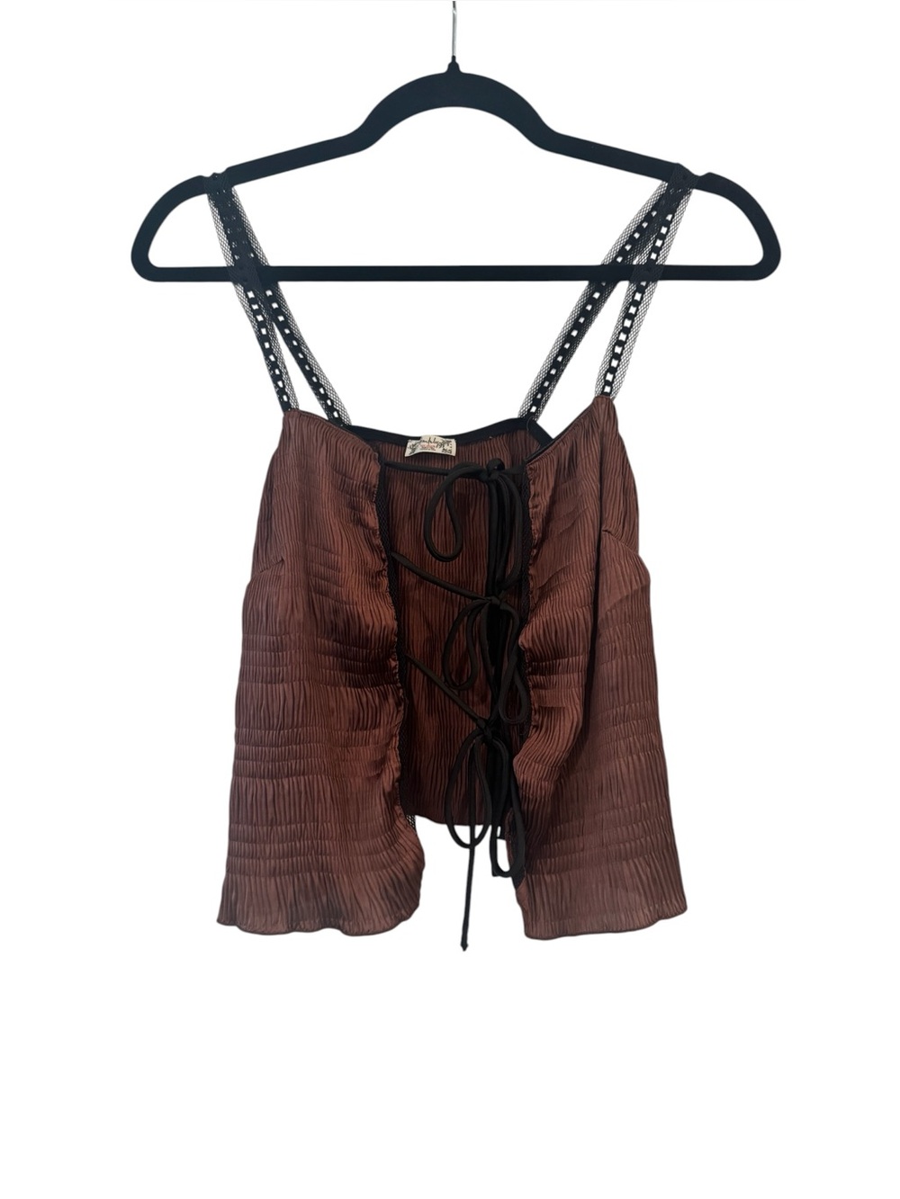 Free People Intimately Tie Front Top - Picture 1 of 5